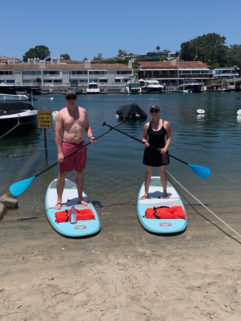 Seaside Paddle Balboa Island Newport Beach Stand Up Paddleboard Rentals